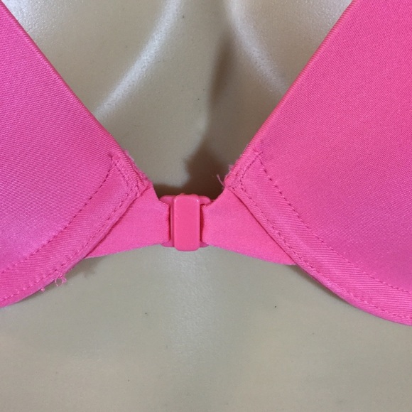 Victoria’s Secret Front Closure Pink Push Up Bra - Picture 3 of 4